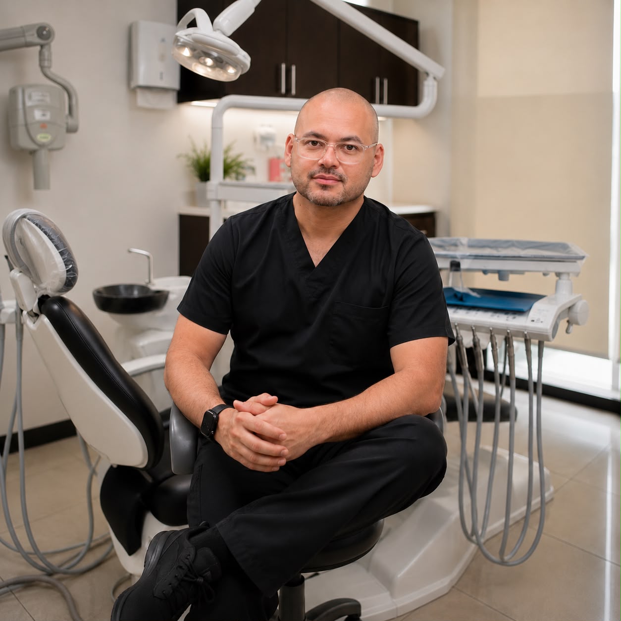 Dr. Roberto Ulloa en la clínica